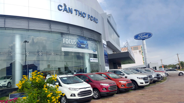 Cần Thơ: Đại lý Cần Thơ Ford